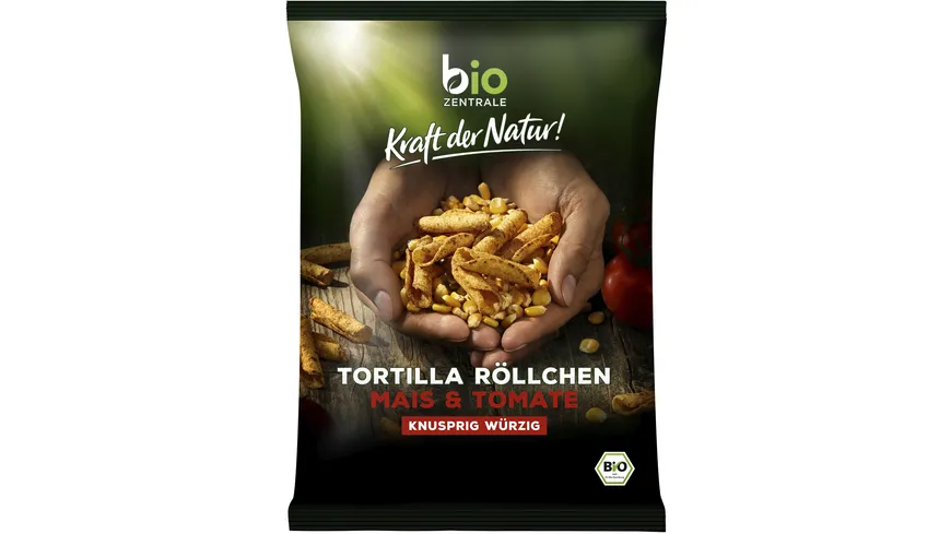 biozentrale Tortilla Röllchen Mais & Tomate 125 g