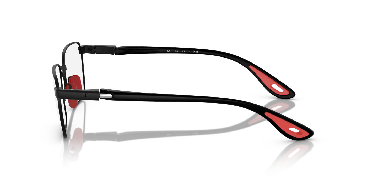 RB6507M OPTICS COLECȚIA SCUDERIA FERRARI - Negru lucios