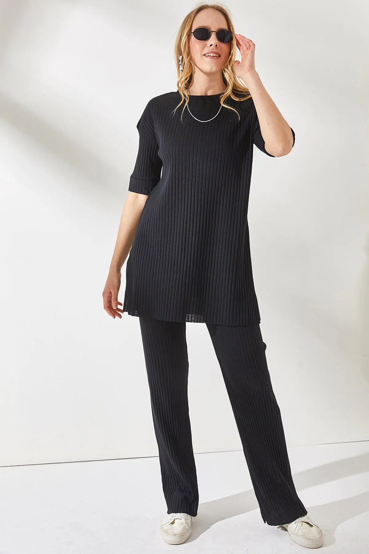 Olalook  Zweiteiler - Schwarz - Regular Fit