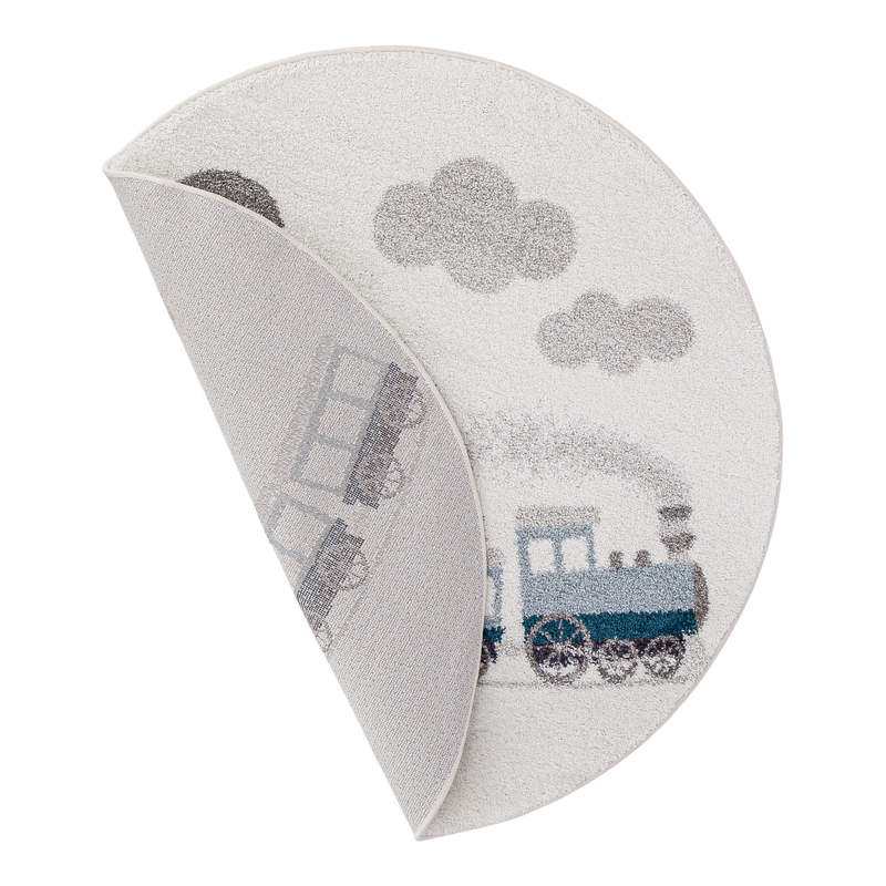 Tapis rond PETIT TRAIN 120x120cm