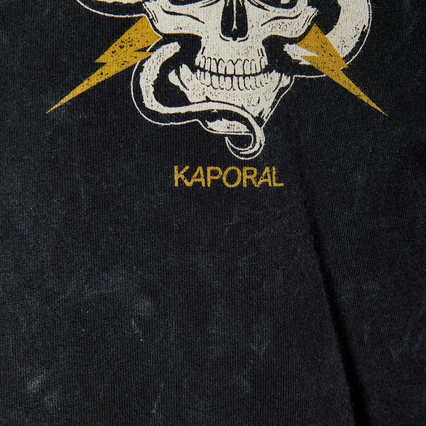 RALPH  T-shirt noir homme 100% coton