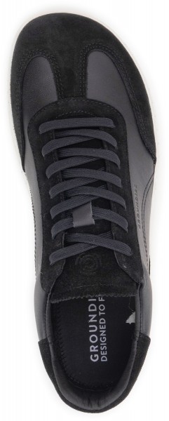 Groundies ~ Panama LowCut Sneaker GS1 ~ Black