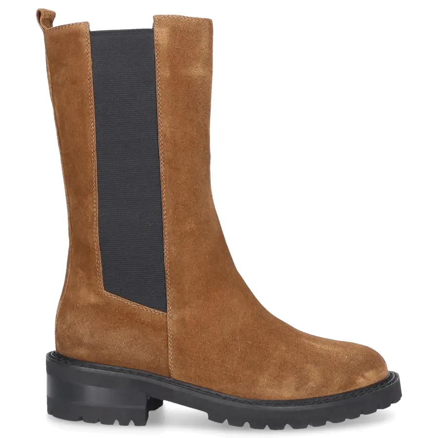 Via Roma 15 - Chelsea Boots 3463 Veloursleder - braun