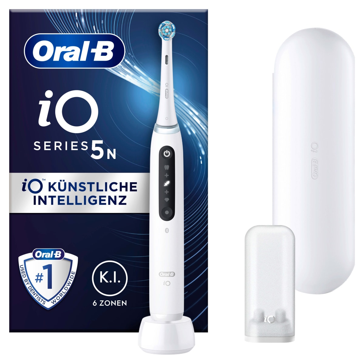 Elektrische Zahnbürste iO Series 5 Quite White, 1 St