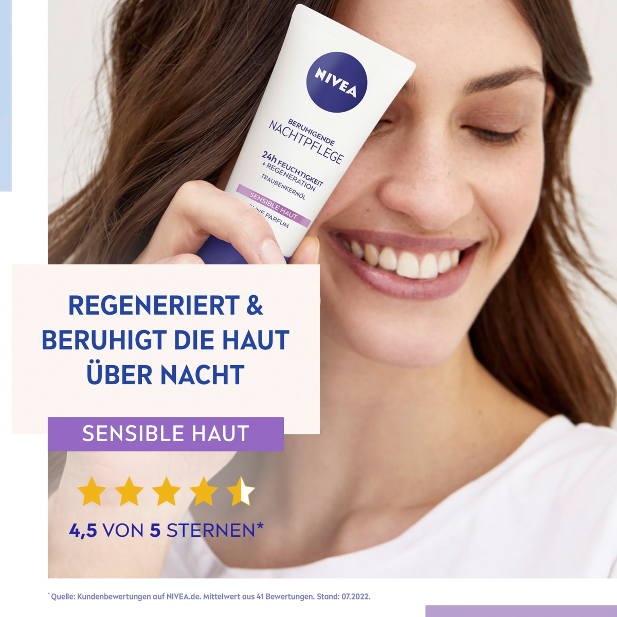 Nachtcreme Essentials sensible Haut, 50 ml