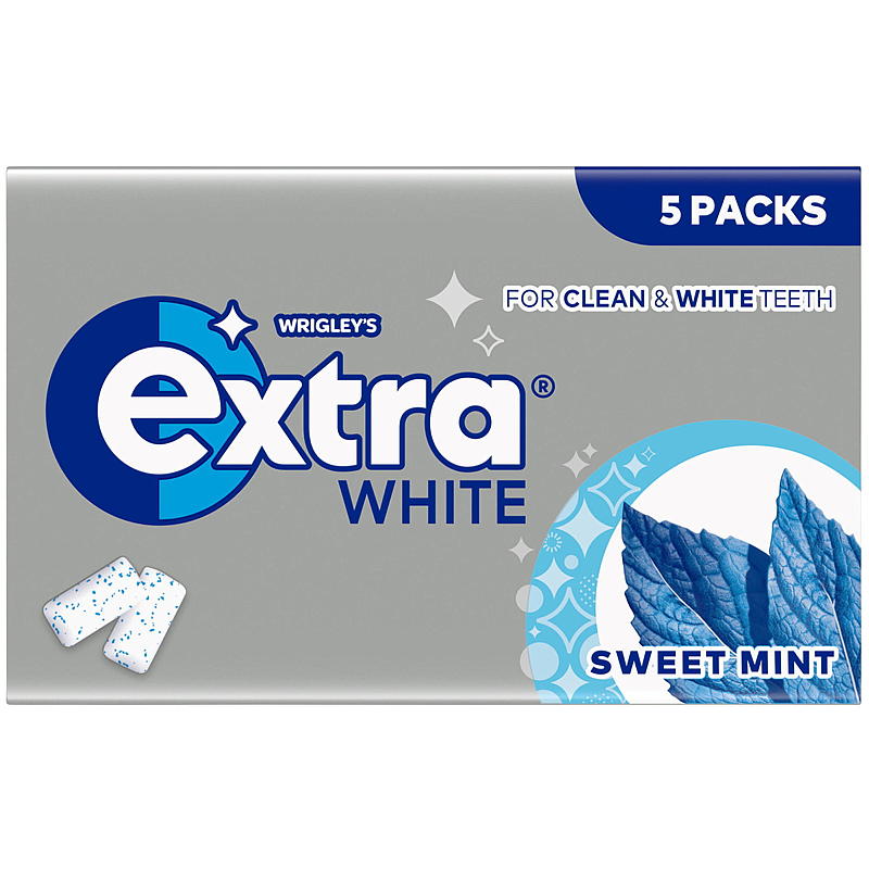 Extra Extra 5-pk 70 g, Sweet mint