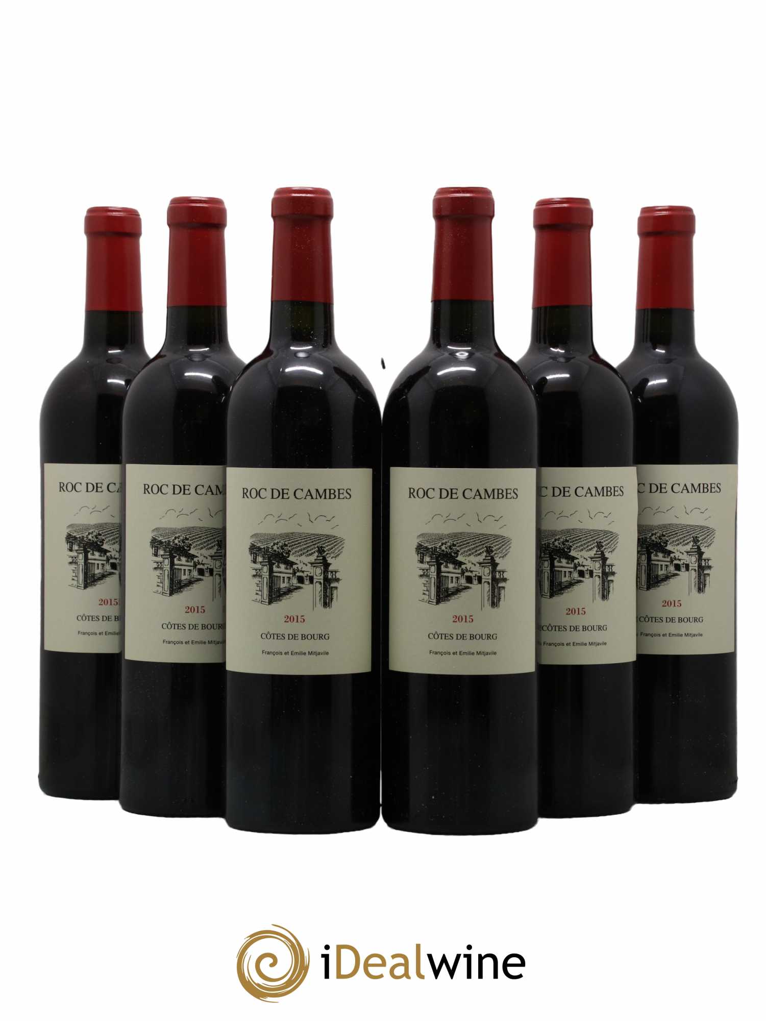 Roc de Cambes  2015 - Lot de 6 Bouteilles