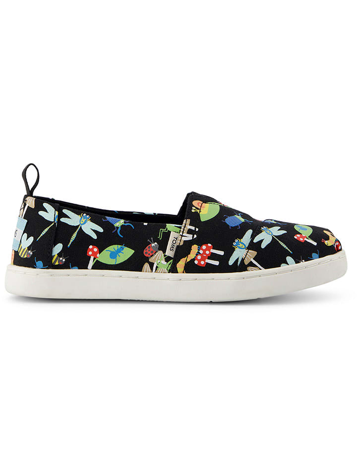 TOMS Slipper in Schwarz günstig kaufen