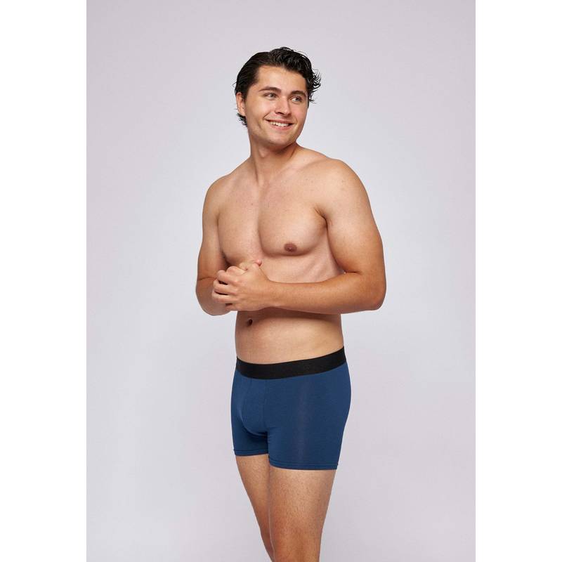 Snocks Boxershorts ohne Logo aus Bio-Baumwolle Unterhose Herren