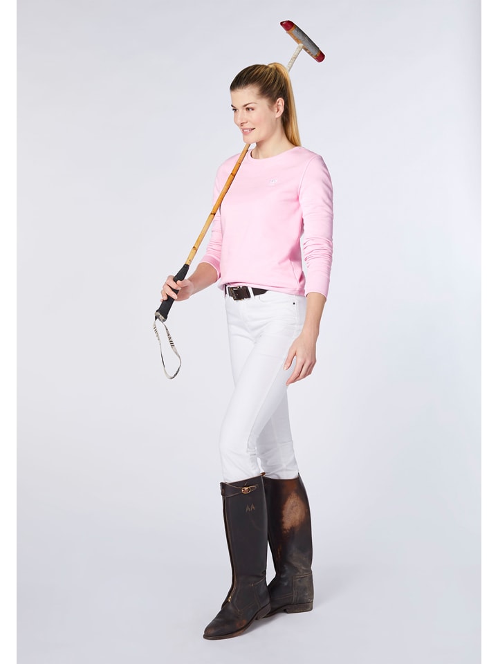 Polo Sylt Sweatshirt in Rosa günstig kaufen
