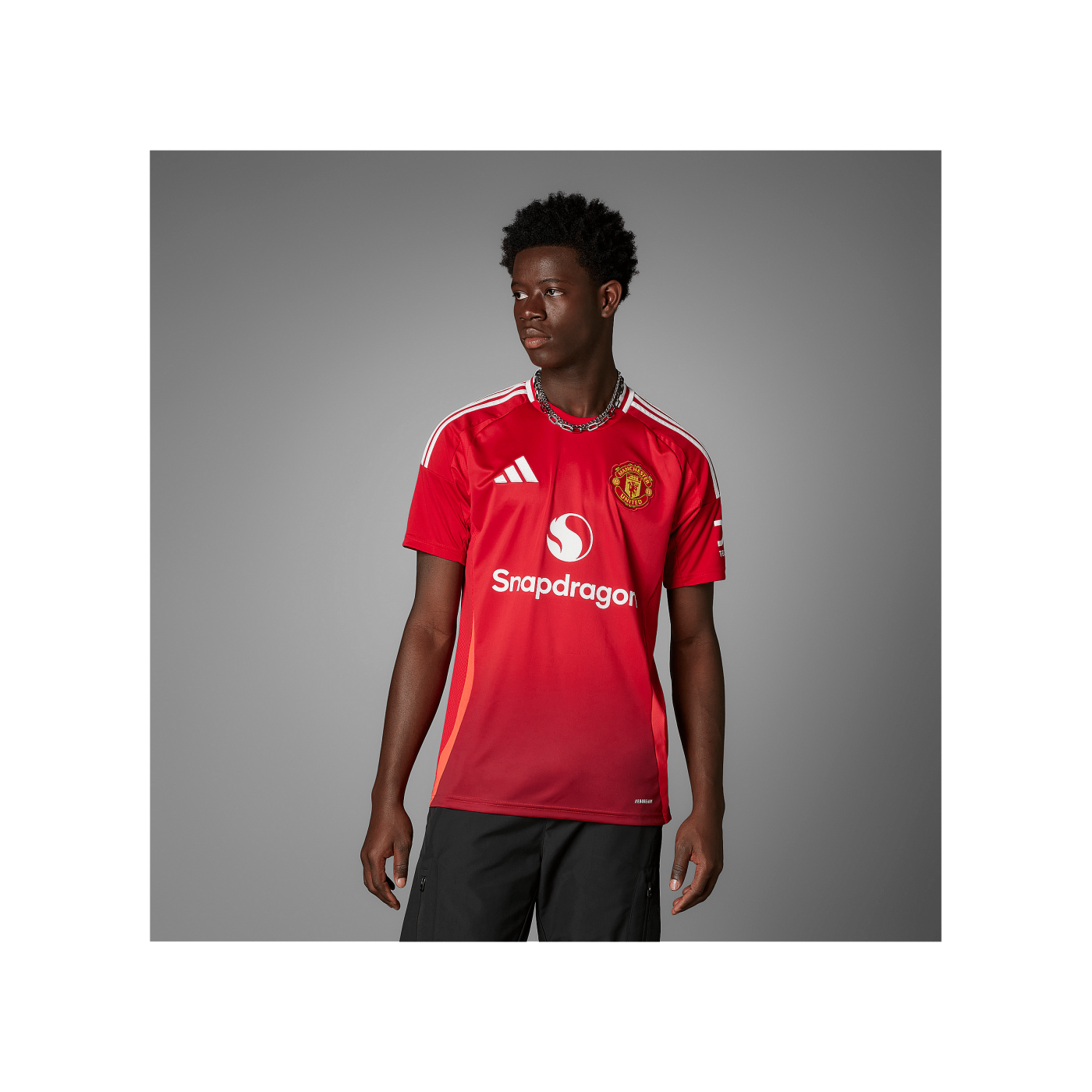 adidas Manchester United Trikot Home 2024/2025 Rot