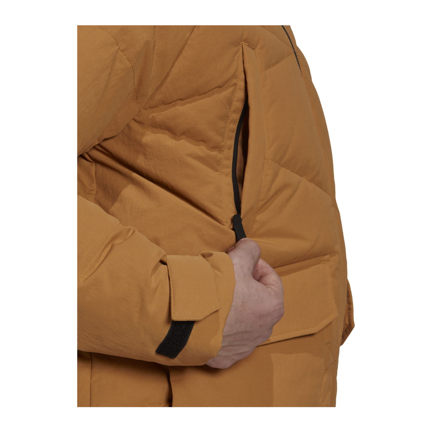 adidas Big Baffle Winterjacke Braun