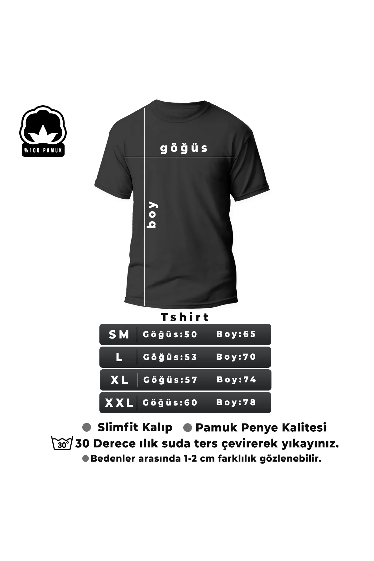 uyguntarz  T-Shirt - Schwarz - Regular Fit