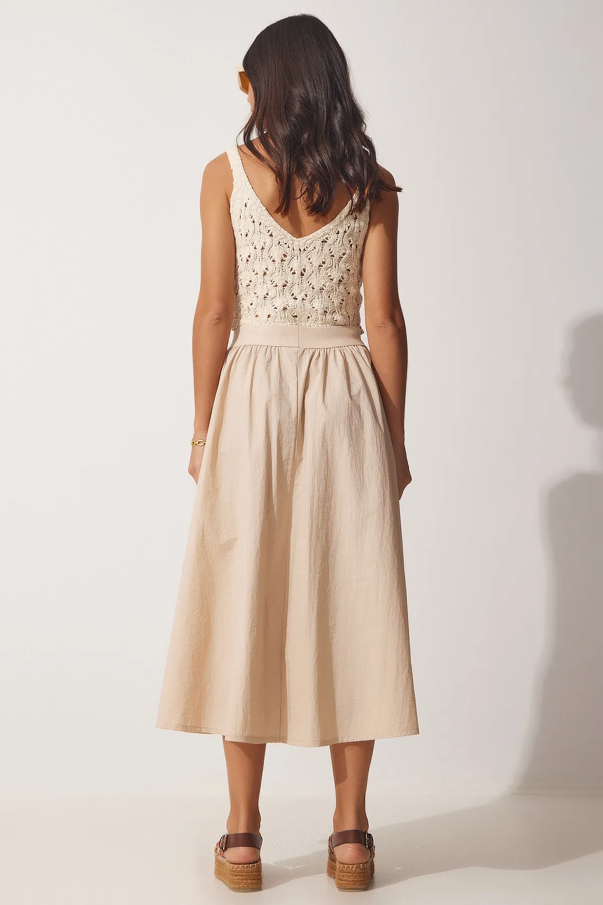 Happiness İstanbul  Rock - Beige - Midi