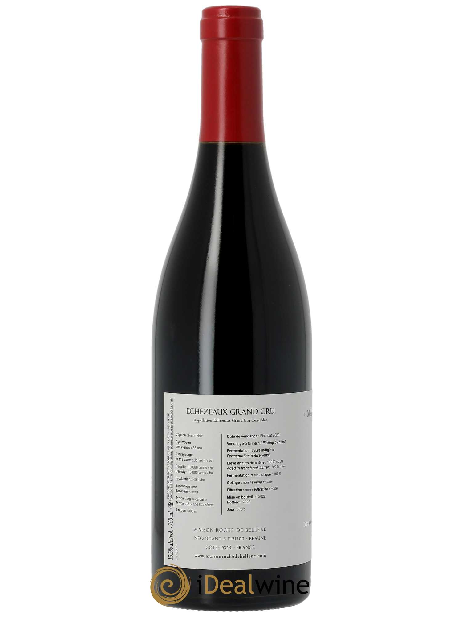 Echezeaux Grand Cru Maison Roche de Bellene  2020 - Lot de 1 Bouteille