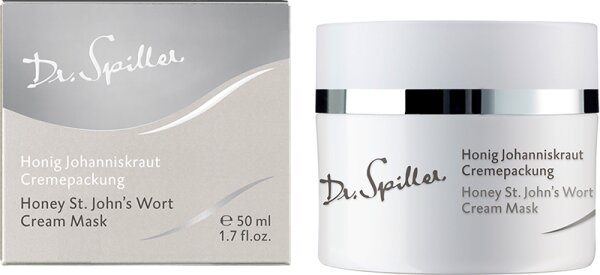 Dr. Spiller Honig Johanniskraut Cremepackung Gesichtsmaske