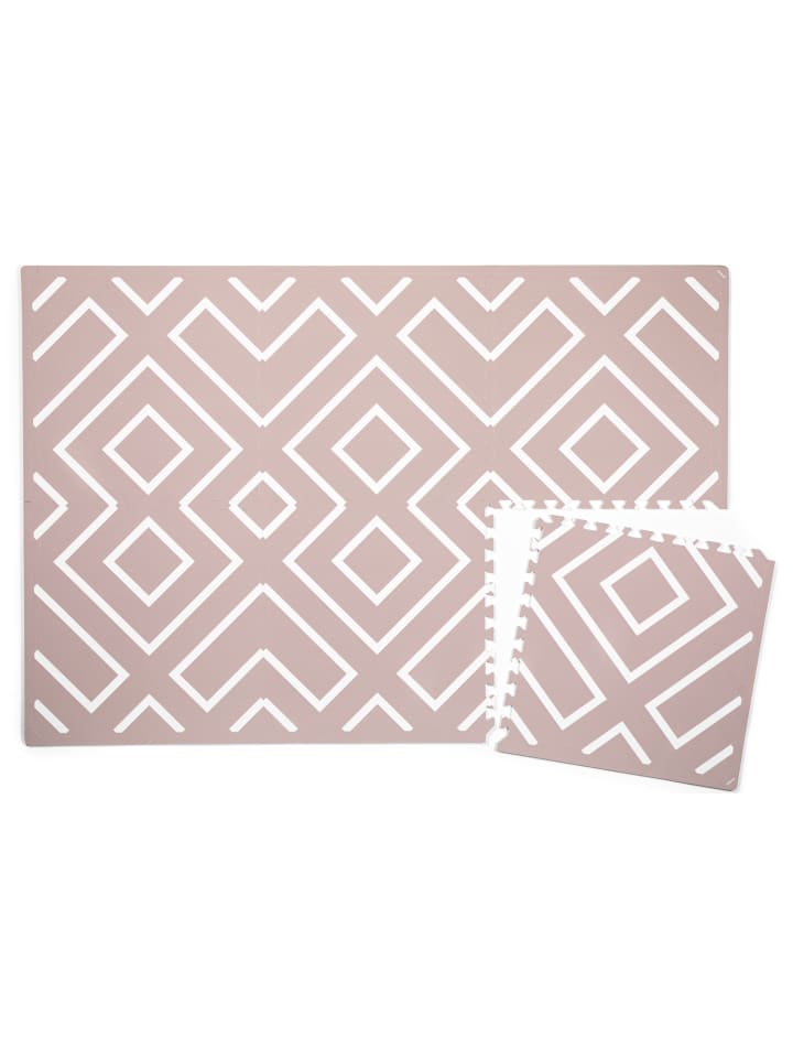 Eeveve eeveve Puzzle Spielmatte - Farbe: Modern Blocks - Old Pink günstig kaufen onesize