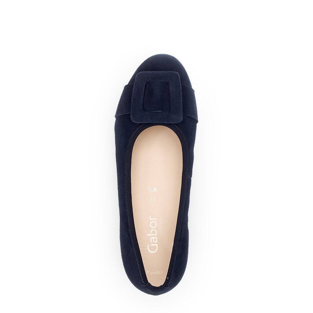 Gabor comfort Eleganter Ballerina blau
