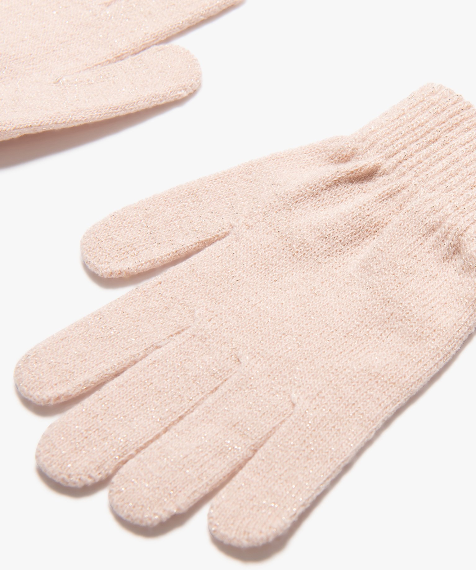 Gants en maille fille (lot de 2) multicolore | GEMO