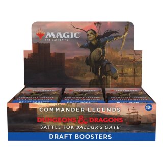 Magic the Gathering Commander Legends: Battle for Baldur's Gate Draft-Booster Display (24) (EN)