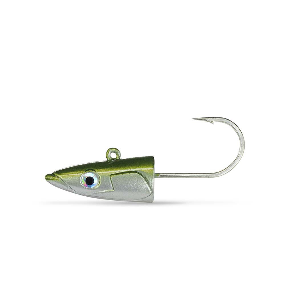 „Fiiish“ jigo galvutės „Crazy Sand Eel 120 Off Shore 15g“ masalui (x2)