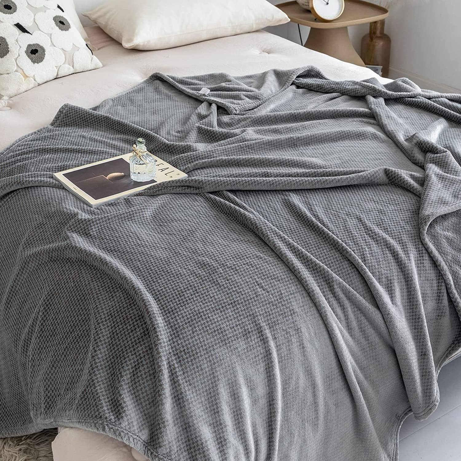 Überwurf Wohndecke,Weiche Wohn- und Kuscheldecke,Kunstfaserdecken, Mutoy, Flanelldecke als Sofaüberwurf, Tagesdecke oder Wohnzimmerdecke