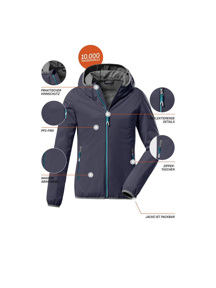 Killtec Outdoorjacke KOS 164 in Anthrazit057 günstig kaufen