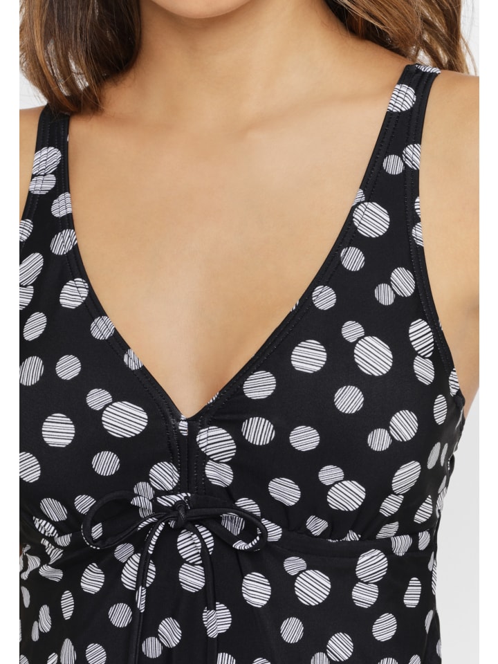 LASCANA Bügel-Tankini in schwarz-weiß günstig kaufen