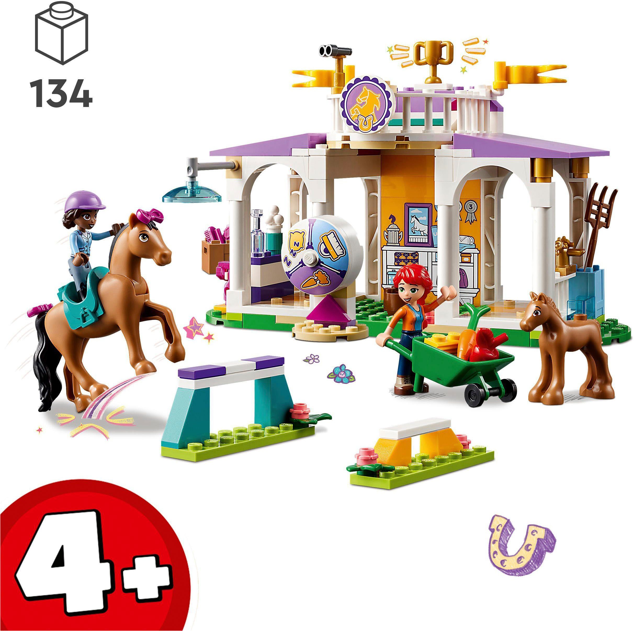 LEGO® Konstruktionsspielsteine Reitschule (41746), LEGO® Friends, (134 St), Made in Europe