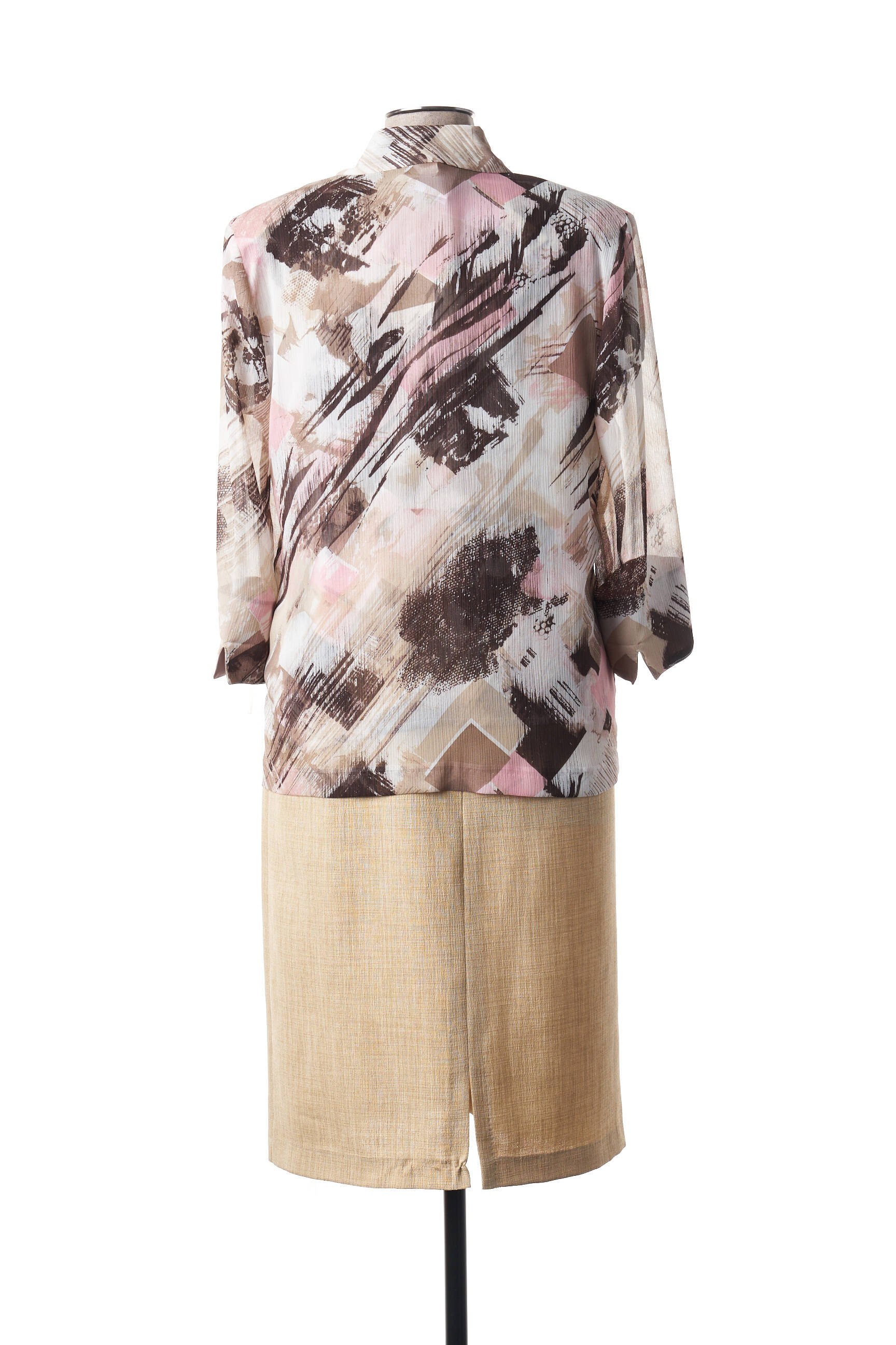 France Rivoire Ensembles Robe Femme couleur beige