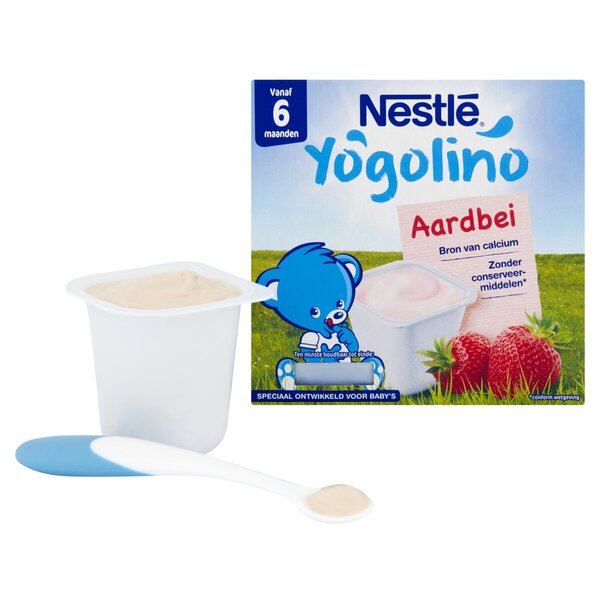 Nestlé Yogolino 6 db-os epres bébiétel 4 x 100 g