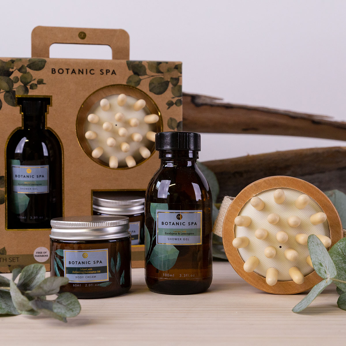 accentra Badeset BOTANIC SPA in Geschenkbox