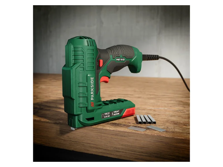 Grampeador/pregador elétrico PARKSIDE® PHET 15 C2, 70 W