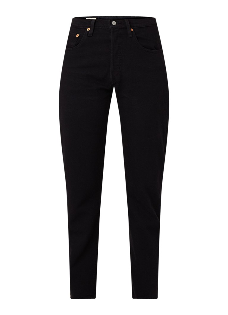 Jeans Levi's 501 a vita alta, gamba dritta e lunghezza cropped