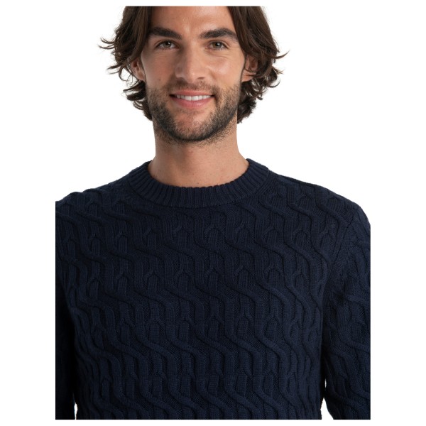Icebreaker - Cable Knit Crewe Sweater - Merinopullover