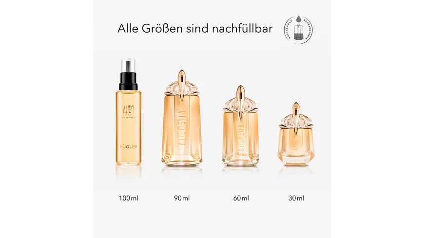 MUGLER Alien Goddess Eau de Parfum Nachfüllung 100 ml