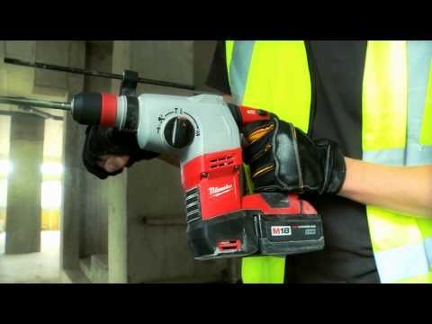 Milwaukee 4933441280 HD18HX-402C M18 Batteri borehamer 18V 4.0Ah Rødt litium-ion