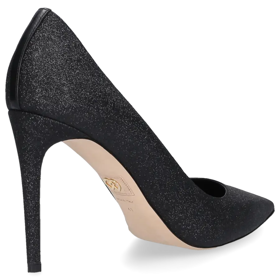 Dsquared2 - Pumps BASIC Stoff Glitzer schwarz - schwarz