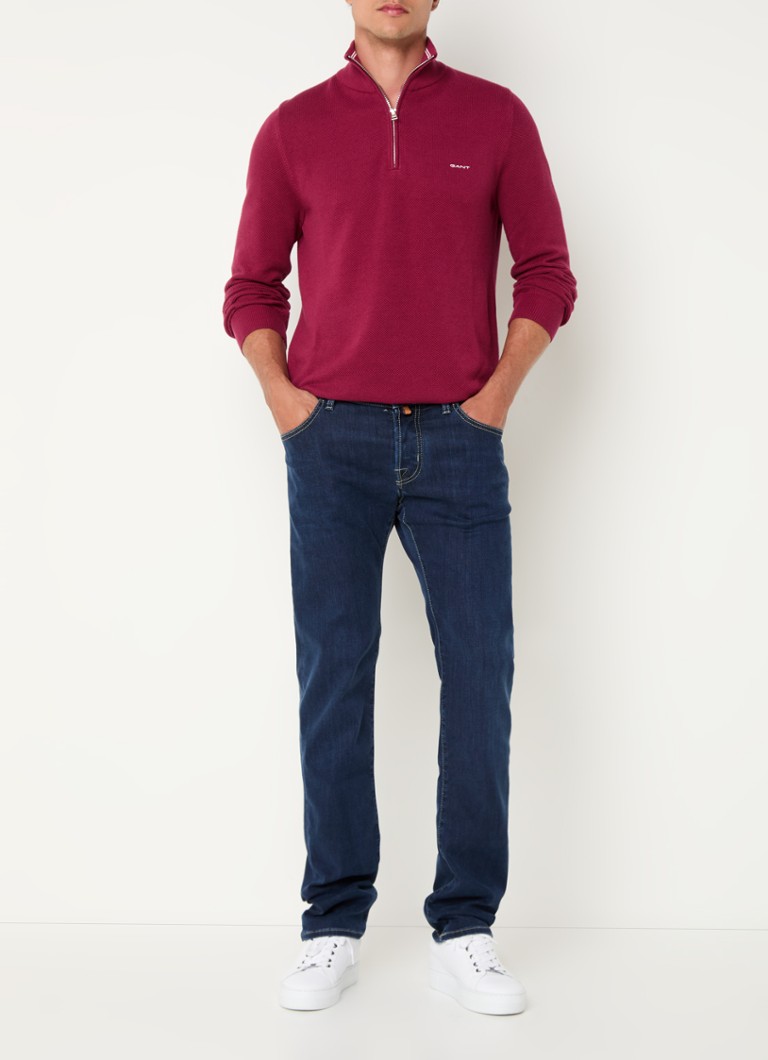 Maglione Gant in maglia fine, strutturato e decorato con un logo