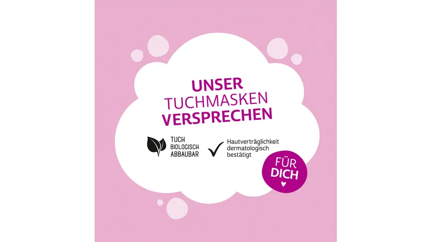 The Beauty Mask Company Tuchmaske Coco Glam Bubble Mask