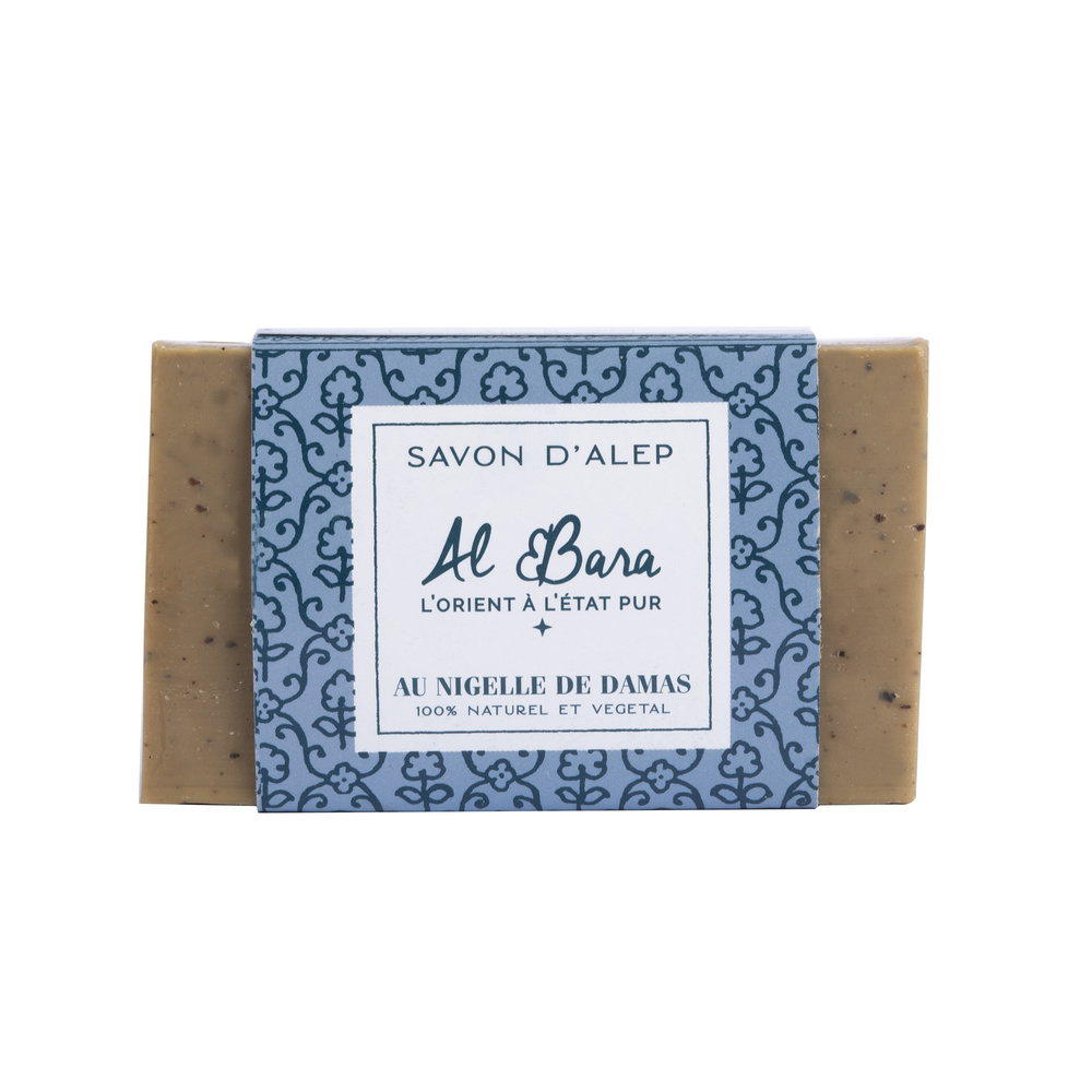 al bara Savon d'alep au nigelle de damas Savon