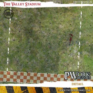 Neoprene Mat: The Valley Stadium 2,4` × 3' (73x92cm)