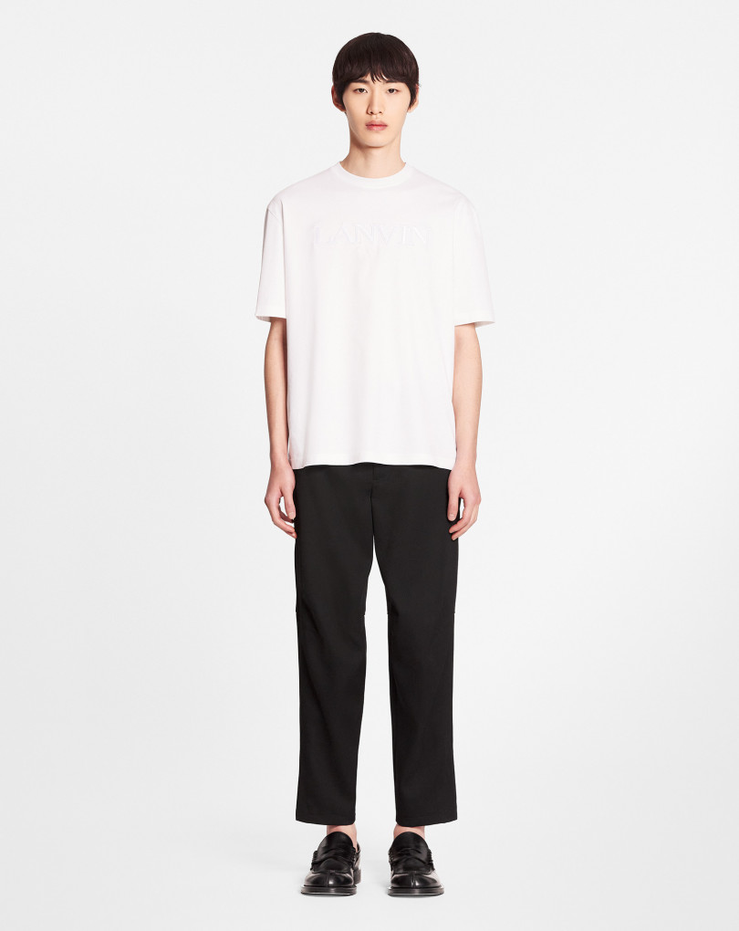 T-SHIRT CLASSIQUE BRODÉ LANVIN PARIS
