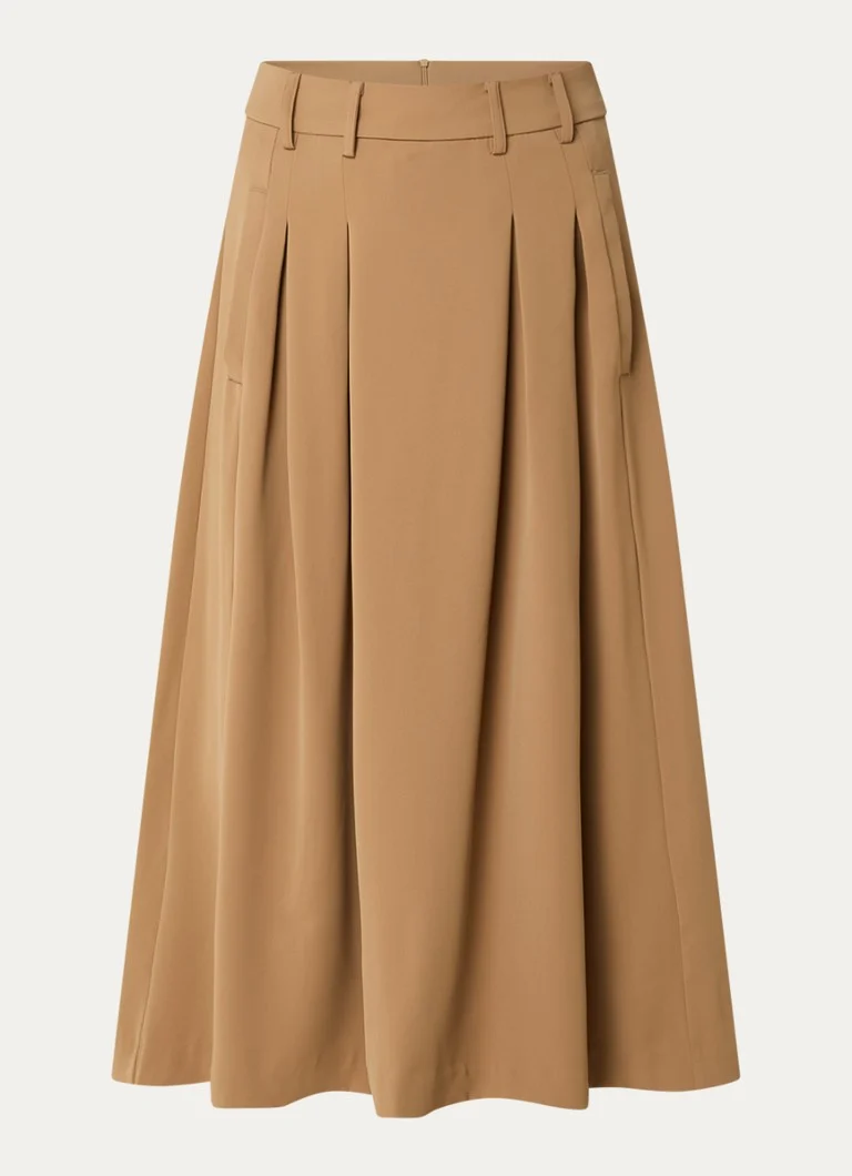 Co'Couture Anya midi svārki ar sānu kabatām