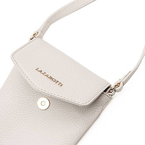 Lazarotti Bologna Leather Handytasche Leder 10 cm