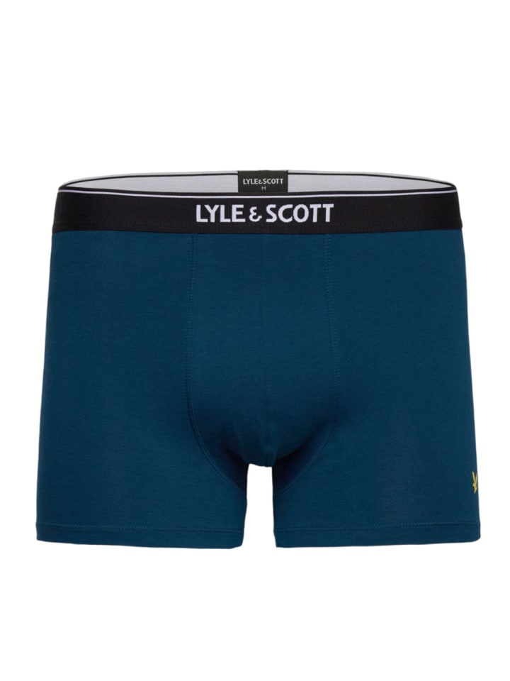 Lyle & Scott Trunks 5-Er Set in Schwarz/Khaki/Weiß/Dunkelblau/Meliertes Grau günstig kaufen