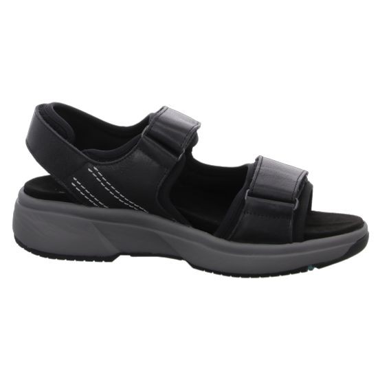 XSENSIBLE Komfort Sandalen schwarz Borneo black