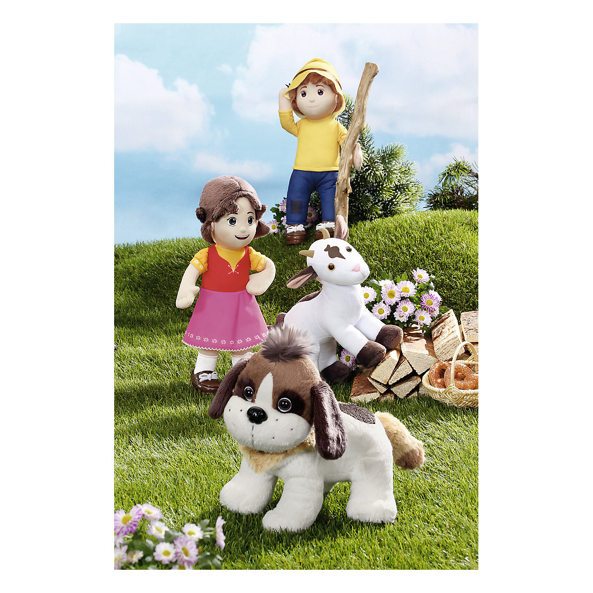 Heidi - Kuschelpuppe 30 cm