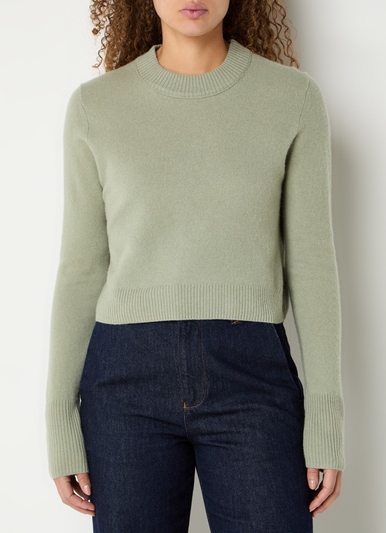 Whistles Hienoneulottu lyhyt villaneulepusero