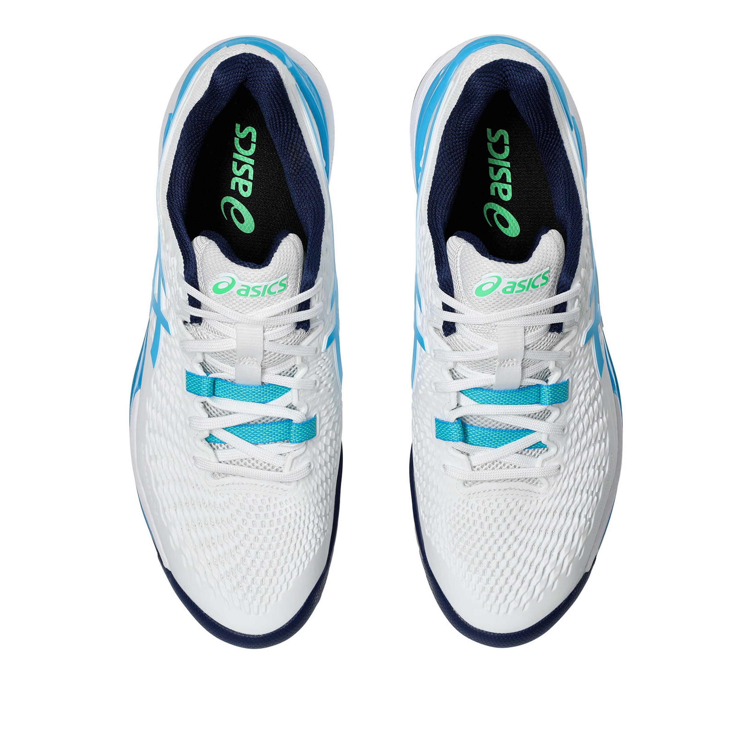 Gel-Resolution 9 Allcourtschuh Herren - Blau, Weiß